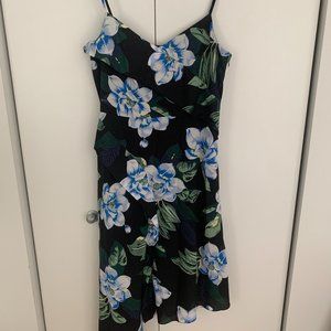 BANANA REPUBLIC FLORAL DRESS WITH FRILLS US SIZE 10